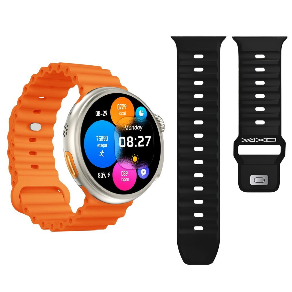 YAXO Watch Oxnard Lumen Orange YWOWT02SOB cena un informācija | Viedpulksteņi (smartwatch) | 220.lv