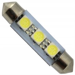 Led Spuldze C5w C10w C3w Smd 5050 3-Chip 41 42 Mm ME Premium cena un informācija | Auto spuldzes | 220.lv