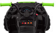 Bērnu vienvietīgais kvadricikls - Quad ATV, melns ar zaļu cena un informācija | Bērnu elektroauto | 220.lv