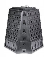 Komposta kaste Prosperplast, 900 l, melna cena un informācija | Komposta kastes un āra konteineri | 220.lv