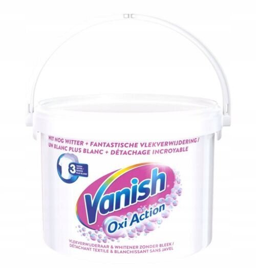 Traipu tīrīšanas pulveris Vanish Oxi Action, baltajam, 2.7 kg цена и информация | Veļas mazgāšanas līdzekļi | 220.lv