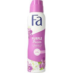 Dezodorants Fa Purple Passion sensuel sievietēm, 150 ml cena un informācija | Dezodoranti | 220.lv