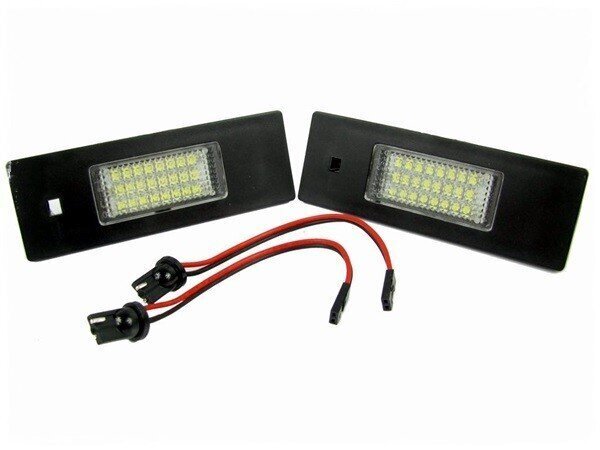 LED numura zīmes apgaismojums 6000K BMW E81 E87 E63 E64 E85 цена и информация | Auto spuldzes | 220.lv