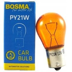 Bosma Spuldze Py21w 12v 21w Bau15s Oranža cena un informācija | Auto spuldzes | 220.lv