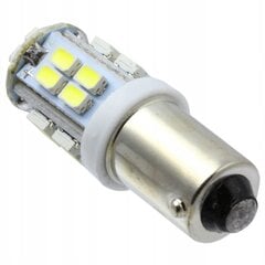 12v T4w Ba9s 24x Smd 1206 5500k Xenon Led Spuldze, ME Premium cena un informācija | Auto spuldzes | 220.lv