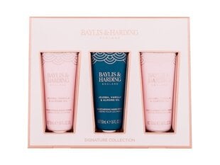 Roku krēmu komplekts Baylis & Harding Jojoba, Vanilla & Almond Oil cena un informācija | Ķermeņa krēmi, losjoni | 220.lv