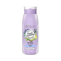 Mitrinošs ķermeņa balzams Bielenda Vegan Smoothie Blueberry And Kiwi, 400 ml cena un informācija | Ķermeņa krēmi, losjoni | 220.lv