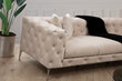 Stūra dīvāns Como, smilšu krāsas cena un informācija | Stūra dīvāni | 220.lv
