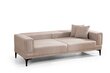 Dīvāns-gulta Horizon, smilšu krāsas cena un informācija | Dīvāni | 220.lv