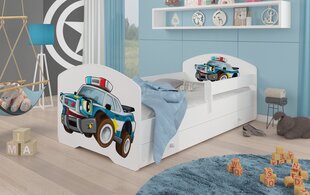 Prece ar bojājumu. Bērnu gulta ADRK Furniture Pepe Police, 80x160 cm, dažādu krāsu cena un informācija | Preces ar bojājumiem | 220.lv