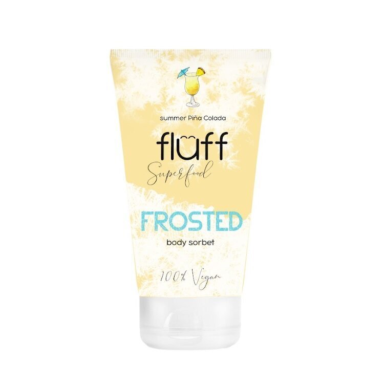 Ķermeņa losjons Fluff Body Sorbet Pina Colada, 150 ml cena un informācija | Ķermeņa krēmi, losjoni | 220.lv