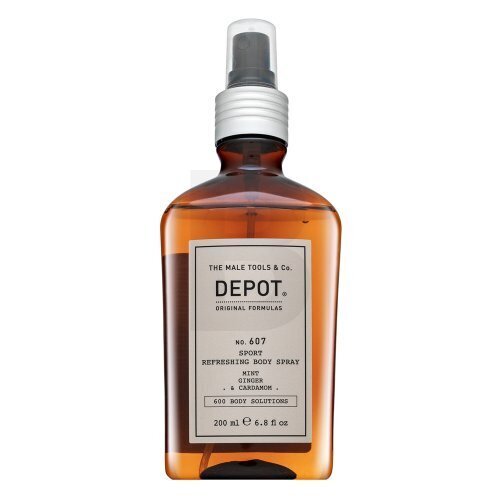 Ķermeņa aerosols The Male Tools & Co. Depo Nr. 607 Sport Refreshing Body Spray, 200 ml цена и информация | Ķermeņa krēmi, losjoni | 220.lv