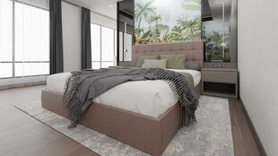 Gulta MIRANDA, 120x200cm, brūna цена и информация | Кровати | 220.lv