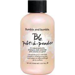 Bumble And Bumble BB Pret-A-Powder сухой шампунь для быстро жирнеющих волос 56 г цена и информация | Шампуни | 220.lv