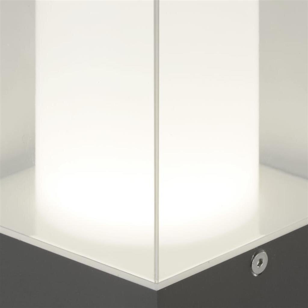 Āra sienas lampa Searchlight Granada 2581GY, pelēka цена и информация | Āra apgaismojums | 220.lv