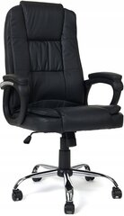 Biroja krēsls Funfit Home&Office VIGO, melns, 120 kg цена и информация | Офисные кресла | 220.lv
