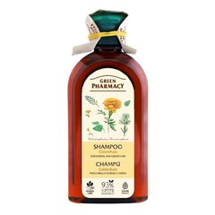 Mitrinošs šampūns sausiem matiem Green Pharmacy Medetka, 350 ml cena un informācija | Šampūni | 220.lv