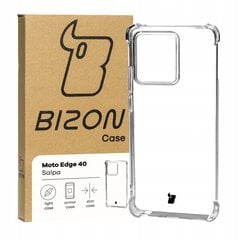 Korpuss Bizon Case Salpa Motorola Edge 40 caurspīdīgs цена и информация | Чехлы для телефонов | 220.lv