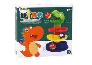 обучающий сортер с шариками - зеленый динозавр цена и информация | Игрушки для малышей | 220.lv
