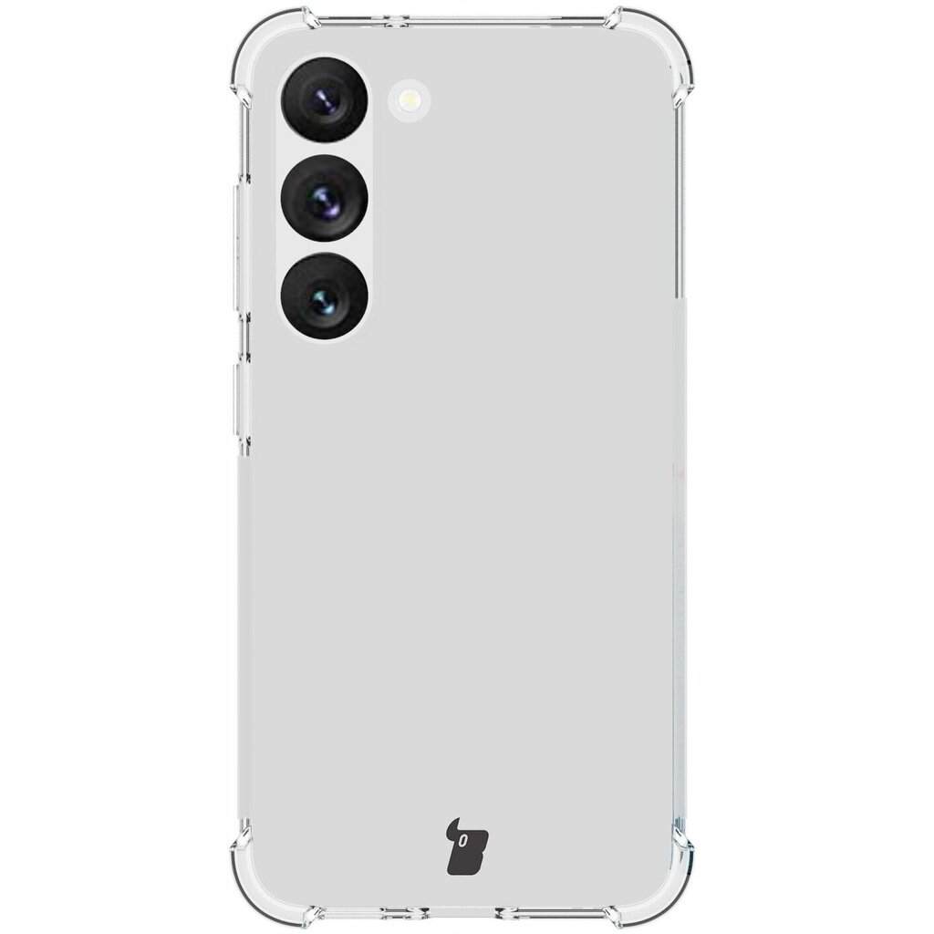 Korpuss Bizon Case caurspīdīgs iepakojums Galaxy S23 caurspīdīgs цена и информация | Telefonu vāciņi, maciņi | 220.lv