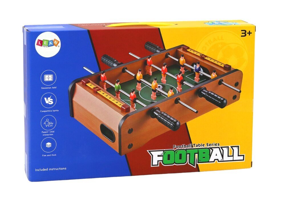 Mini galda futbols Lean Toys, 36 cm x 21,5 cm x 9 cm цена и информация | Galda futbols | 220.lv