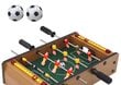Mini galda futbols Lean Toys, 36 cm x 21,5 cm x 9 cm cena un informācija | Galda futbols | 220.lv