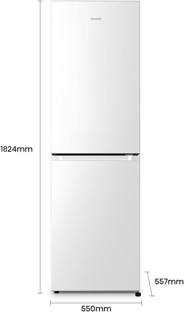 Gorenje NRK 418ECW4 cena un informācija | Ledusskapji | 220.lv