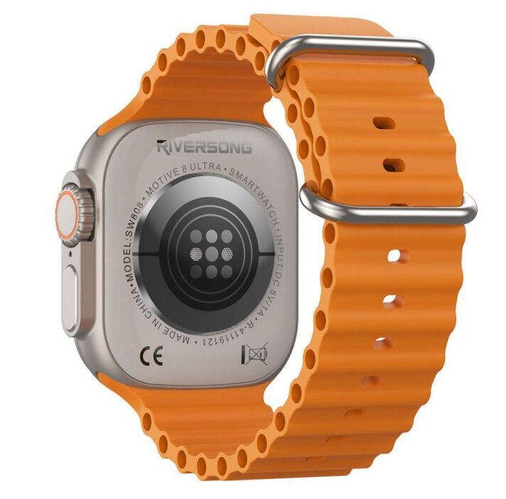 Riversong Motive 8 Ultra SW808, Light Gray/orange цена и информация | Viedpulksteņi (smartwatch) | 220.lv