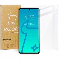 Rūdīts stikls Bizon Glass Clear 2 Realme 11 5G cena un informācija | Ekrāna aizsargstikli | 220.lv