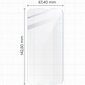 Rūdīts stikls Bizon Glass Clear iPhone 12 cena un informācija | Ekrāna aizsargstikli | 220.lv