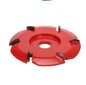 Slīpēšanas disks 90×16mm, sarkans цена и информация | Rokas instrumenti | 220.lv