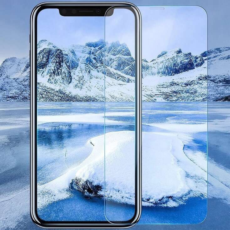 Rūdīts stikls Bizon Glass Clear iPhone 11 Pro Max / Xs Max cena un informācija | Ekrāna aizsargstikli | 220.lv