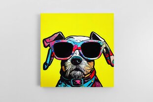 Поп-арт Собака 2 цена и информация | Картины | 220.lv