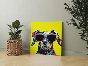 Поп-арт Собака 2 цена и информация | Картины | 220.lv