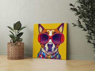 Поп-арт Собака 3 цена и информация | Картины | 220.lv