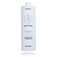 Barojošs šampūns smalkiem matiem Kemon Actyva Nutrizione Light, 1000 ml cena un informācija | Šampūni | 220.lv