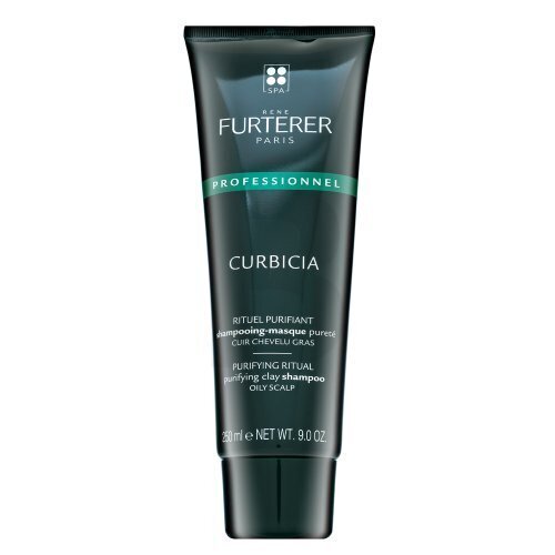 Attīrošs šampūns taukainai galvas ādai Rene Furterer Curbicia Purifying Ritual, 250 ml cena un informācija | Šampūni | 220.lv