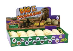 Arheoloģijas komplekts Lean Toys Dinozauru olas, 1 gab. цена и информация | Игрушки для мальчиков | 220.lv