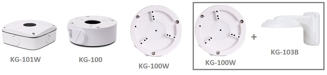 IP kamera Kenik Kg4230dasil 5M 9LED 2xFull HD P50 cena un informācija | Novērošanas kameras | 220.lv