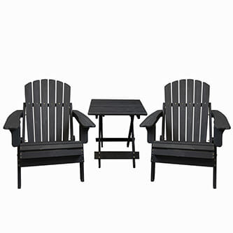 Divi dārza krēsli ar galdiņu DM GRILL cena un informācija | Dārza mēbeļu komplekti | 220.lv