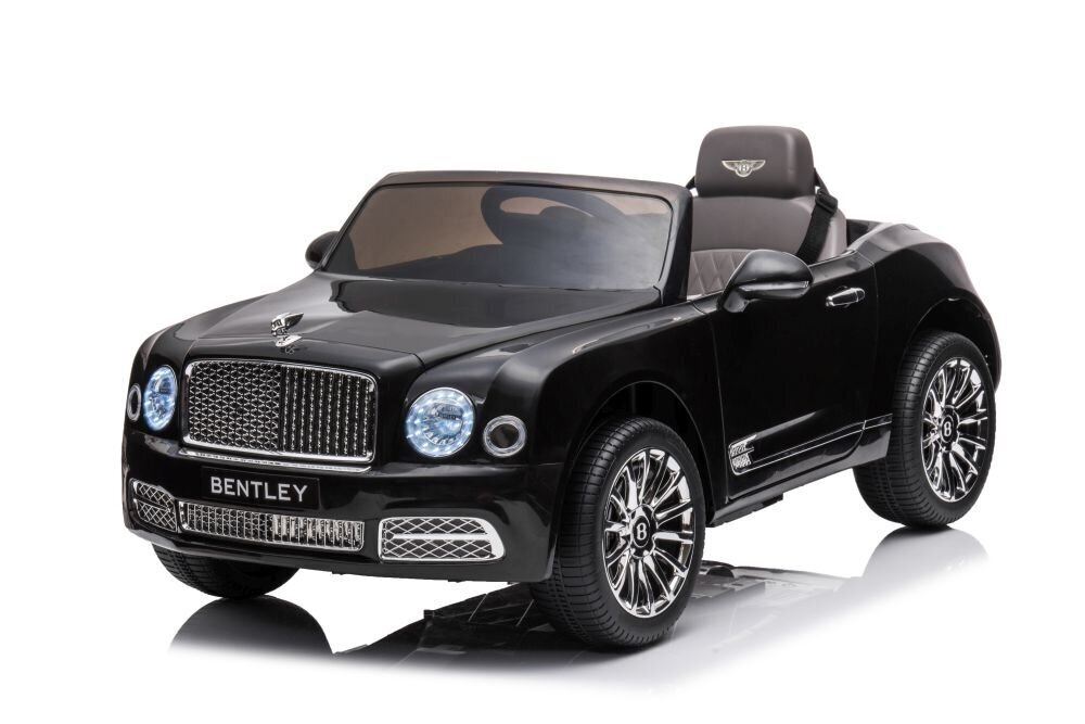 Vienvietīgs elektromobilis bērniem Aosom Bentley Mulsanne, melns цена и информация | Bērnu elektroauto | 220.lv