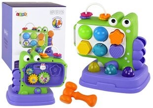 Izglītojoša daudzfunkcionāla spēle Lean Toys Dinosaur cena un informācija | Rotaļlietas zīdaiņiem | 220.lv