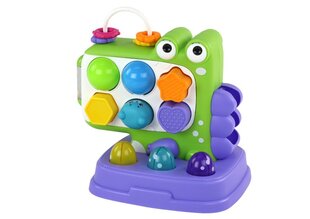 Izglītojoša daudzfunkcionāla spēle Lean Toys Dinosaur cena un informācija | Rotaļlietas zīdaiņiem | 220.lv
