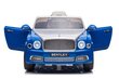 Vienvietīgs elektromobilis bērniem Aosom Bentley Mulsanne, zils цена и информация | Bērnu elektroauto | 220.lv