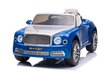 Vienvietīgs elektromobilis bērniem Aosom Bentley Mulsanne, zils цена и информация | Bērnu elektroauto | 220.lv