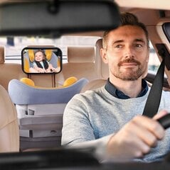 Bērnu monitora spogulis automašīnām Hikey cena un informācija | Autokrēsliņu aksesuāri | 220.lv