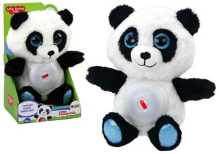 Plīša Panda miega lācis Lean Toys cena un informācija | Mīkstās (plīša) rotaļlietas | 220.lv