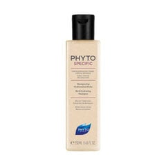 Matu šampūns Phyto Specific Rich Hydrating Shampoo viļņainiem un cirtainiem matiem, 250 ml cena un informācija | Šampūni | 220.lv