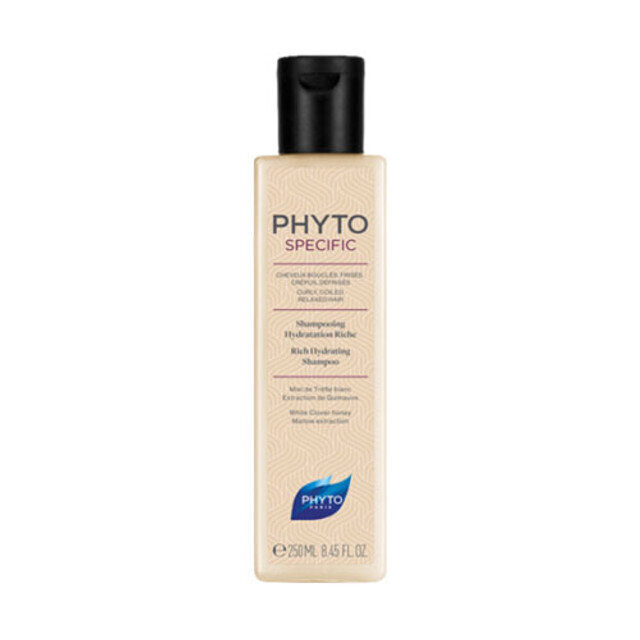 Matu šampūns Phyto Specific Rich Hydrating Shampoo viļņainiem un cirtainiem matiem, 250 ml cena un informācija | Šampūni | 220.lv