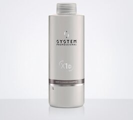 Attīrošs šampūns visiem matu tipiem System Professional Deep Cleanser, 1000 ml cena un informācija | Šampūni | 220.lv